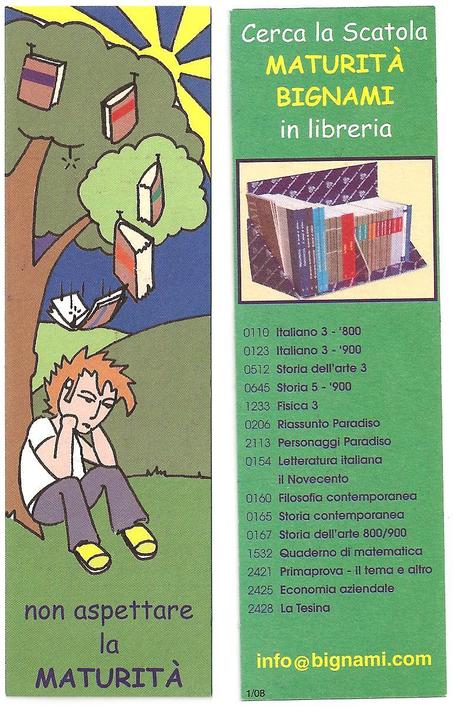 La mia collezione di segnalibri!