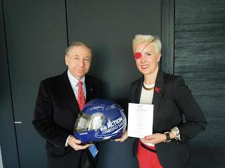 Maria de Villota appoggia la FIA Action for Road Safety