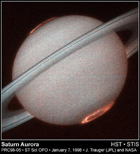 Aurore su Saturno