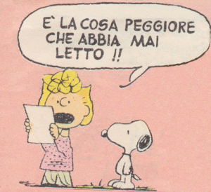 snoopy-scrittore