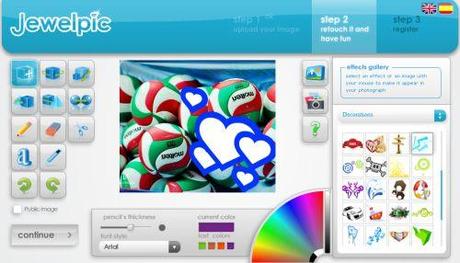 Jewelpic - utility web per decorare le tue foto