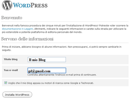 Miniguida WordPress – Lezione 1: Cosa è e come si installa WordPress