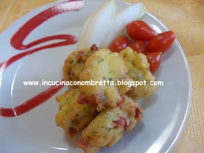 Tortelli fritti alla pancetta