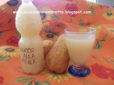 Succo di frutta alla pera