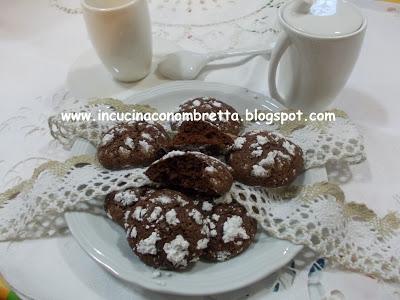 Biscotti cioccolatosi con archermes