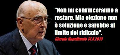 Napolitano II: il ritorno al passato!