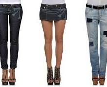 Denim, tessuto moda primavera estate 2013 Jeans, borse, mini