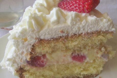 La torta fragole e chantilly e l'ecologia