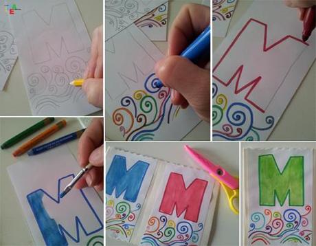 COLORI, PIEGHE E A GRANDI LETTERE… MAMMA