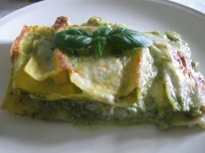 Lasagne con il pesto