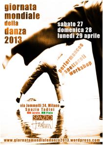 Giornata Mondiale della Danza 2013 a Spazio Tadini