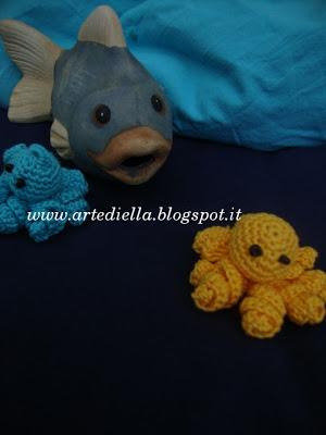 Polpetti amigurumi con video tutorial