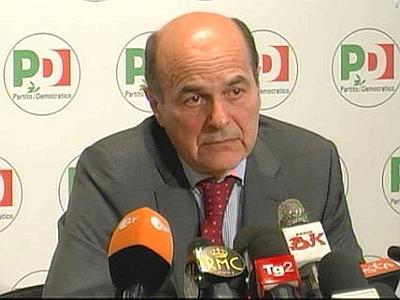 LA DIMISSIONI DI BERSANI PORTANO AL GOVERNISSIMO