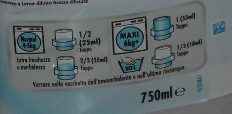 I nuovi ammorbidenti Lenor della PeG.