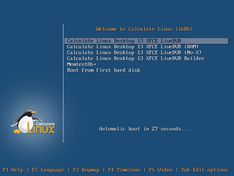 Calculate Linux - Welcome