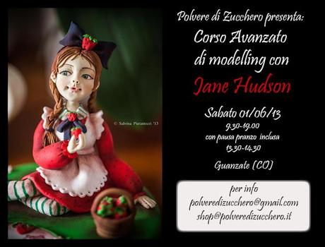 Corso cake design: CORSO BASE E CORSO AVANZATO MODELLING CON JANE HUDSON (COMO, MONZA, MACHERIO E LECCO)