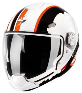 casco exo300a_GUNNER_wht-orange-black