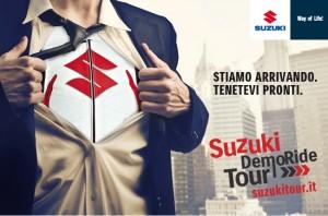 Suzuki Demo Ride Tour, le tappe del 27 e 28 aprile