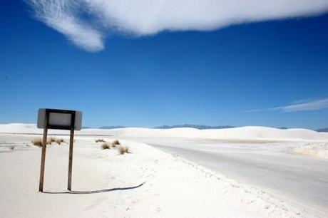 White Sands in New Mexico