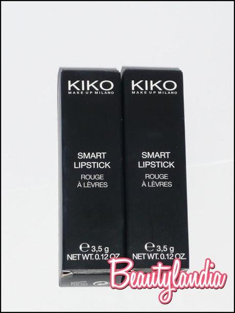 KIKO - Swatch e Review Smart Lipstick 901, 906 -