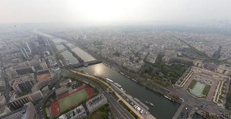 Sopra il cielo di Parigi Parigi gilles vidal foto 360 