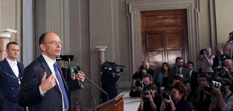 C 2 apertura 1547 foto1F Enrico Letta nominato Presidente del Consiglio: domani formazione di un governo di...servizio