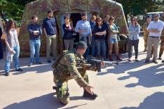 Roma/ Caserma Armione. Giornata Informativa presso il Reggimento di Manovra Interforze dei frequentatori del “Master in Giornalismo Internazionale”