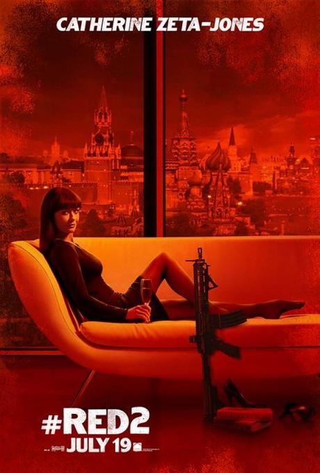 catherine zeta-jones poster red 2