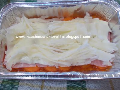 Parmigiana di carote,crescenza e raspadura