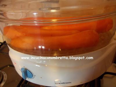 Parmigiana di carote,crescenza e raspadura