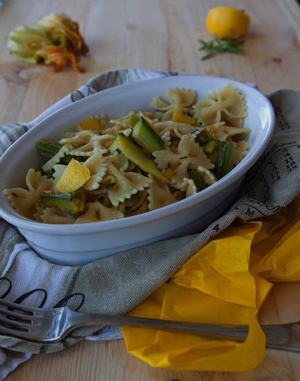 farfalle con erba pepe