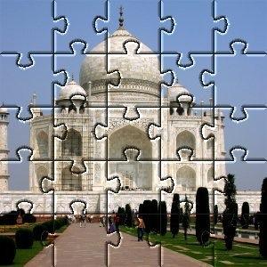 Esempio di applicazione del filtro Puzzle