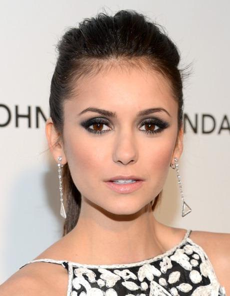 Nina Dobrev Smokey Eyes Get the look