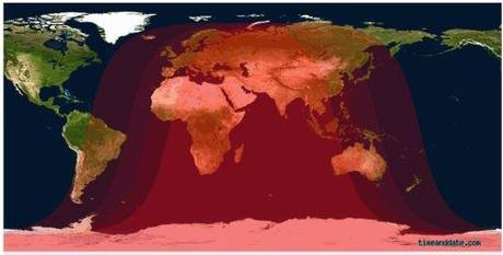 Eclisse lunare 25 aprile 2013