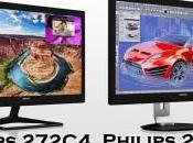 Philips 272C4 272P4: nuovi monitor pollici svago lavoro