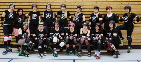 Roller Derby + Doodlers Anonymous Contest + New Illustration