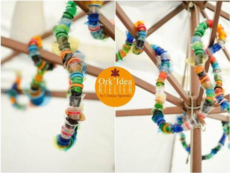 FAI DA TE: FESTONI CON I COLLI DI BOTTIGLIA / DiY: pet ornaments