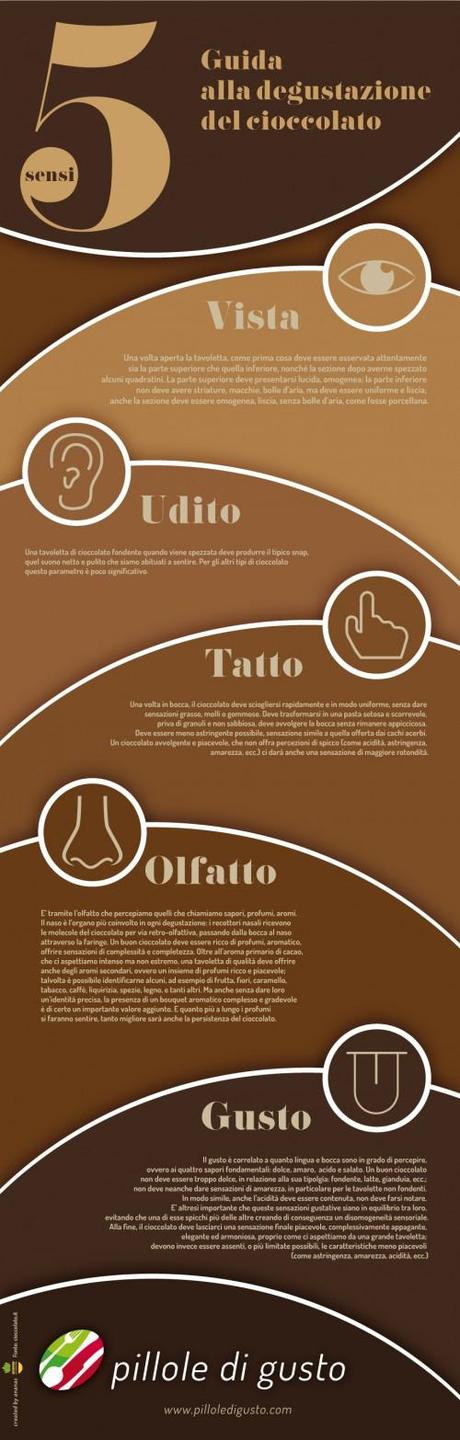 Guida alla degustazione del cioccolato [Infografica].