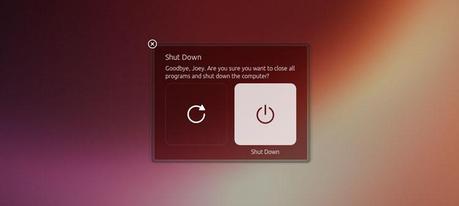 Ubuntu 13.04 logout
