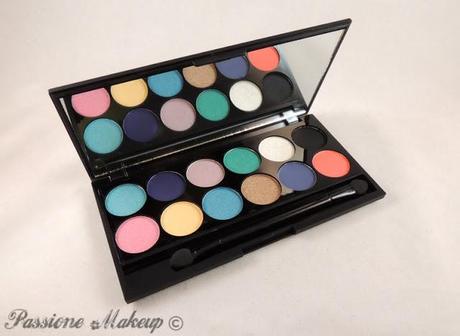 Sleek MakeUP: Aqua Collection iDivine Lagoon - Recensione, Swatch