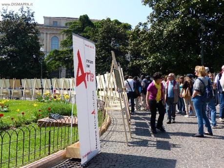 25 aprile festa della liberazione a Verona - Mostra disegni