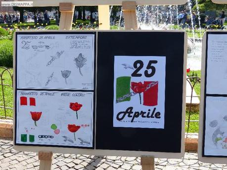 25 aprile festa della liberazione a Verona - Mostra disegni