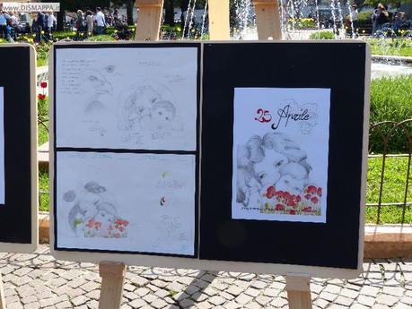 25 aprile festa della liberazione a Verona - Mostra disegni