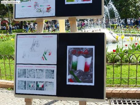 25 aprie festa della liberazione a Verona - Mostra disegni