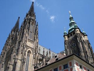 Visioni della Cattedrale di San Vito. Praga.