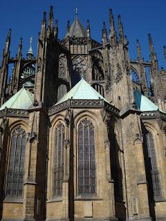 Visioni della Cattedrale di San Vito. Praga.