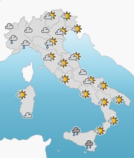 ITALIA 20130426 m Meteo del weekend di 27 e 28 aprile 2013