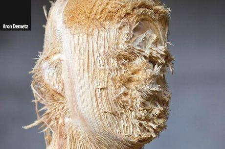 TEXTURES DI LEGNO NELLE MERAVIGLIOSE SCULTURE DI ARON DEMETZ