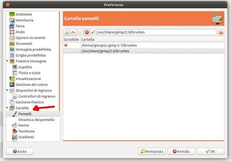 immagine tutorial Come installare un pennello in Gimp