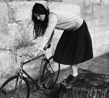 Girls on bikes!